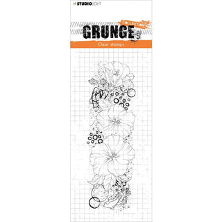 Studio Light Grunge Stamp - Hibiscus - Scrap Of Your Life 