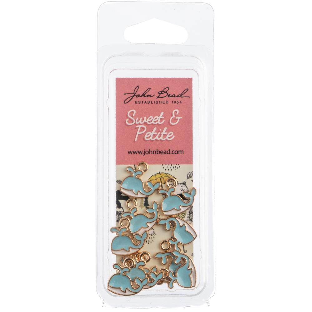 John Bead - Sweet & Petite Charms - Whale Light Blue, - Scrap Of Your Life 