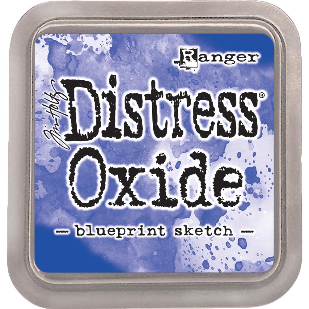 Tim Holtz Distress Oxides Ink Pad - Blue Print Sketch - Scrap Of Your Life 