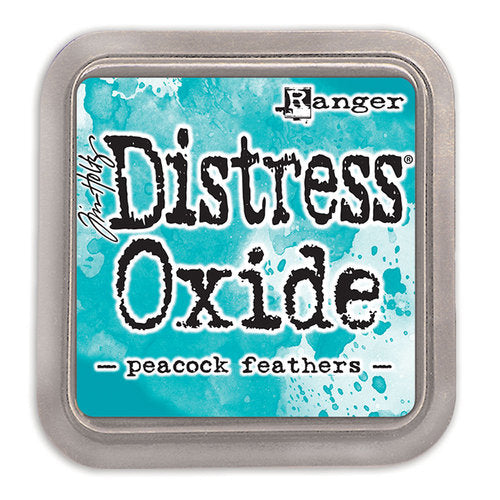 Tim Holtz Distress Oxides Ink Pad - Peacock Feathers - Scrap Of Your Life 