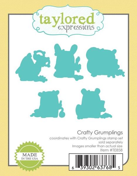 Taylored Expressions Crafty Grumplings Die Set - Scrap Of Your Life 