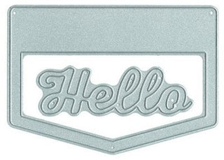 Technique Tuesday DIY Die Hello Pocket - Scrap Of Your Life 