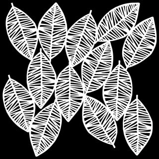 The Crafter's Workshop Template 6 x 6 Leaves Template - Scrap Of Your Life 