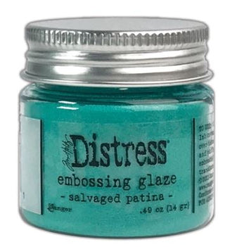 Pre-Order - Tim Holtz - Embossing Glaze 2021 Salvaged Patina - Scrap Of Your Life 