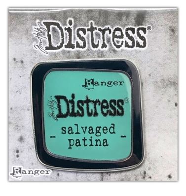 Pre-Order - Tim Holtz - Distress Enamel Pin - Salvaged Patina - Scrap Of Your Life 
