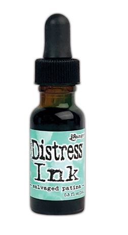 Ranger Ink - Tim Holtz - Distress Oxide Re-Inker  Salvaged Patina - Scrap Of Your Life 