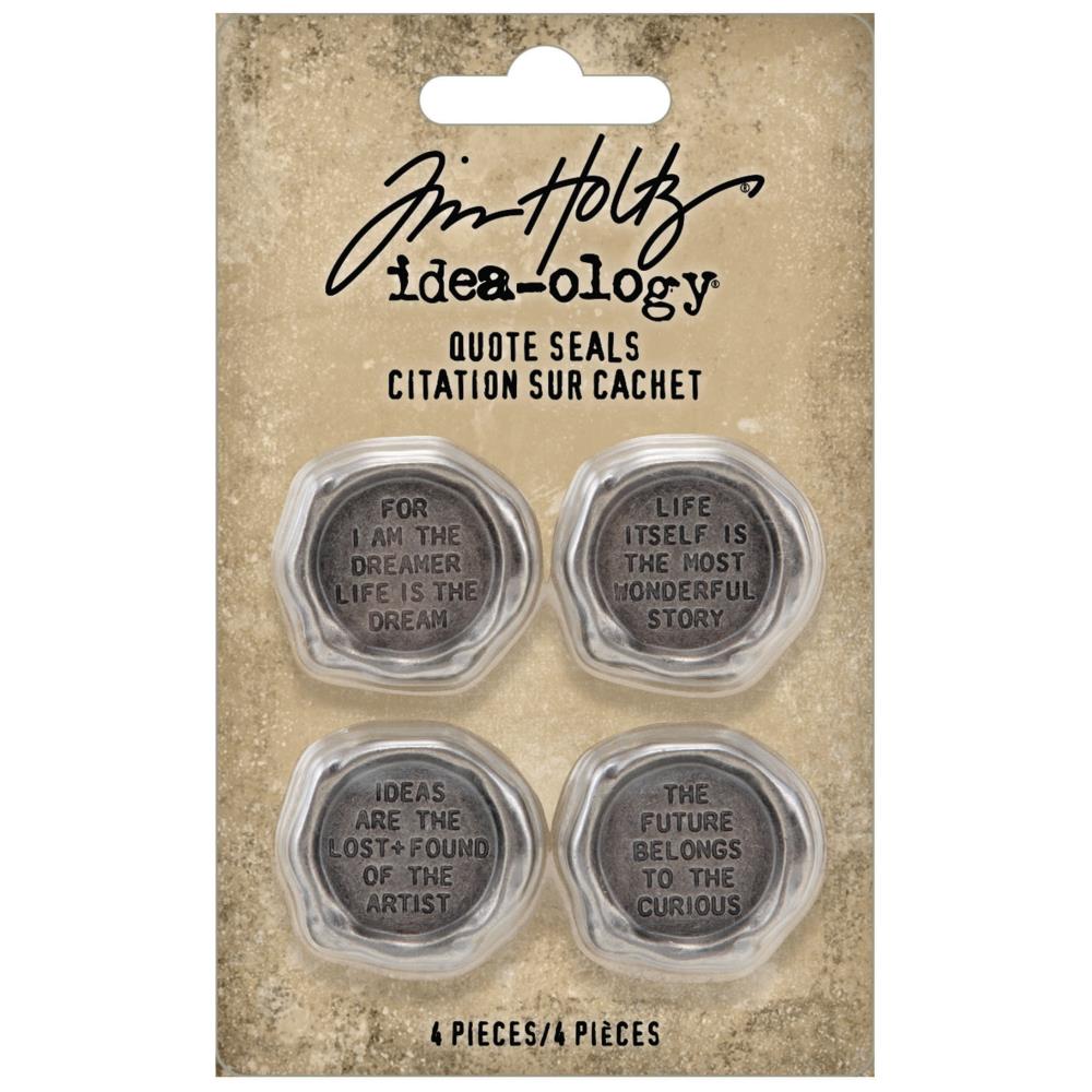 Tim Holtz Ideaology Quote Seals - Scrap Of Your Life 