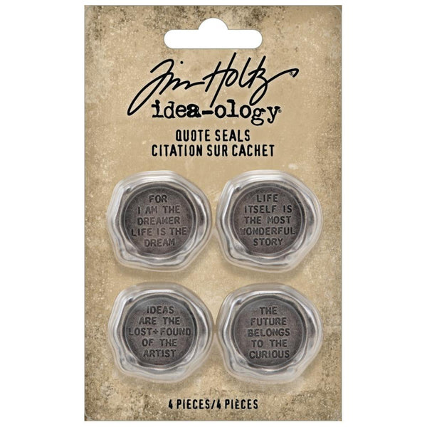 Tim Holtz Ideaology Quote Seals - Scrap Of Your Life 