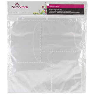Totally Tiffany Storage  ScrapRack Basic Storage Pages Fantastic 5-Storage Ideas for Paper and Cardstock and Stickers. 