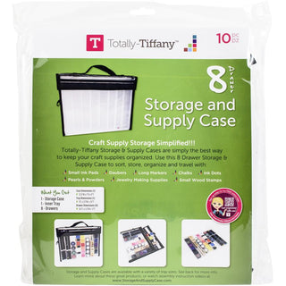 Totally Tiffany  Storage Storage & Supply Cases With 8 Drawers Storage Ideas for Paper and Cardstock and Stickers. 