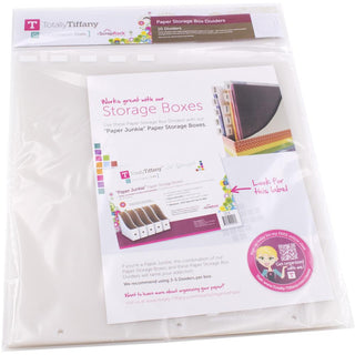 Totally Tiffany -  Paper Storage Box Dividers - Scrap Of Your Life 