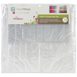 Totally Tiffany Scrap Rack Flippin Storage Pages Storage Ideas for Paper and Cardstock and Stickers. 