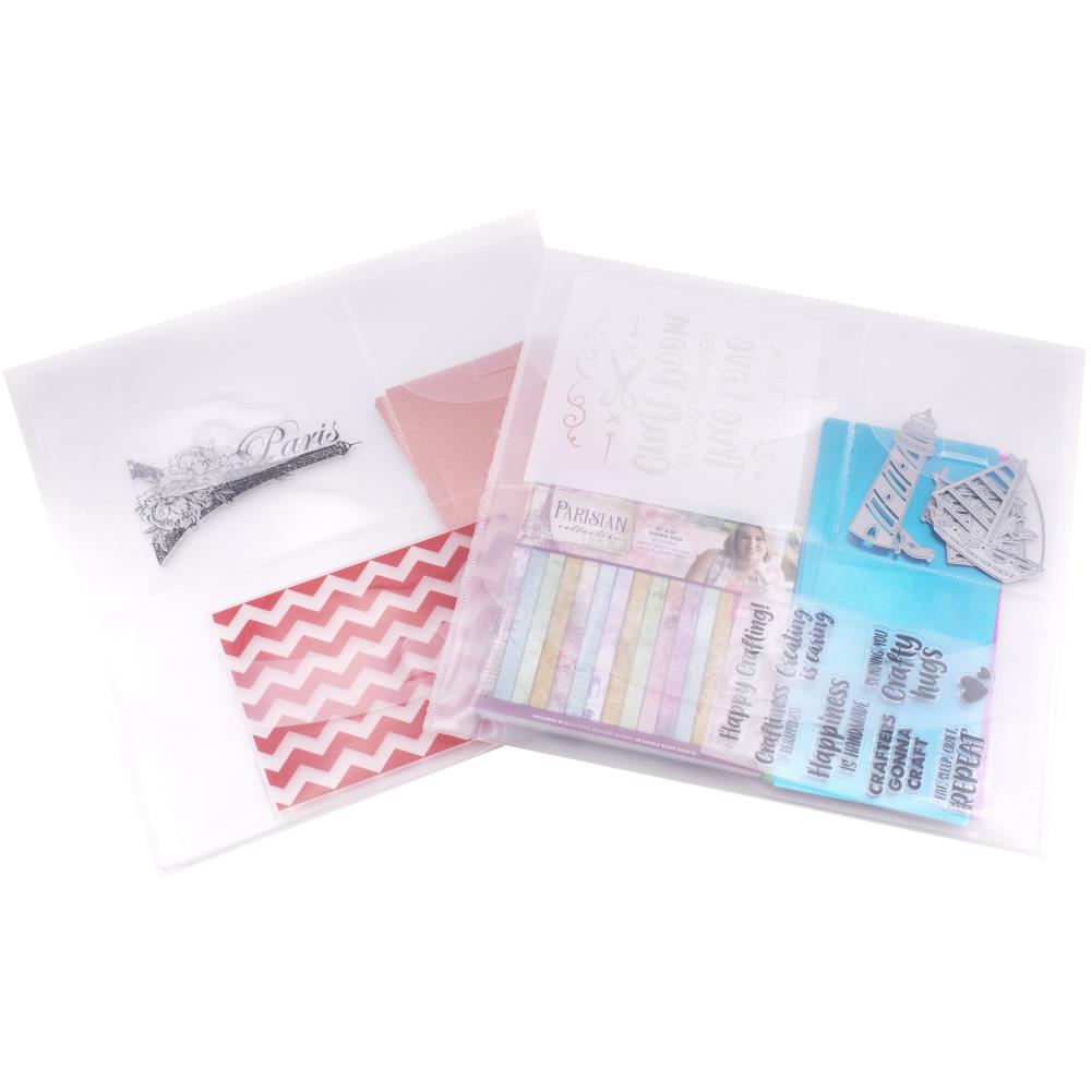 Totally Tiffany Collection Keeper Storage Ideas for Paper and Cardstock and Stickers. 12 x12