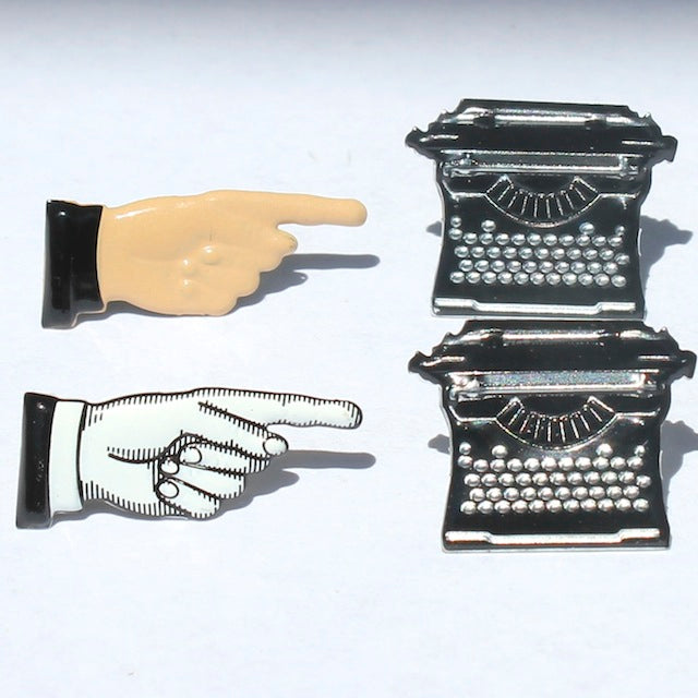 Eyelet Outlet Typewriter and Hand Brads - Scrap Of Your Life 