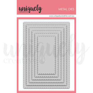 Uniquely Creative -  Nested Rectangle Die - Scrap Of Your Life 