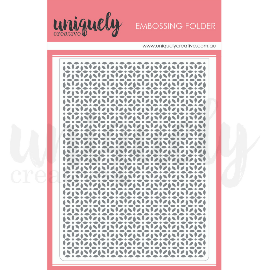 Uniquely Creative - Roots and Wings Embossing Folder - Scrap Of Your Life 