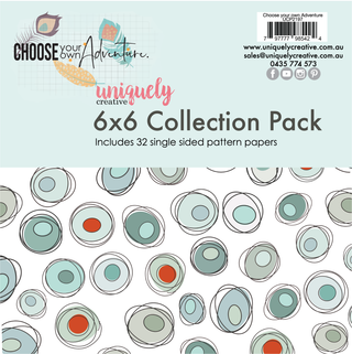 Uniquely Creative - Choose Your Own Adventure - Mini Pack 5" x 6" - Scrap Of Your Life 
