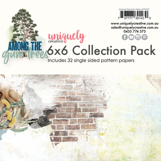 Uniquely Creative - Among the Gum Trees - 6 x 6 Paper Pad - Scrap Of Your Life 
