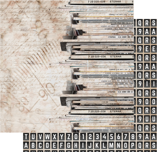 Uniquely Creative - Country Road -In Stereo 12" x 12" Paper - Scrap Of Your Life 
