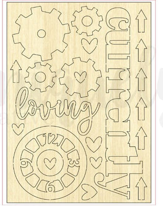 Uniquely Creative - Steampunk Boutique - Laser Cut - Scrap Of Your Life 