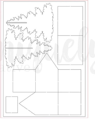 Uniquely Creative - Tiny Houses 2 - Laser Cut - Scrap Of Your Life 