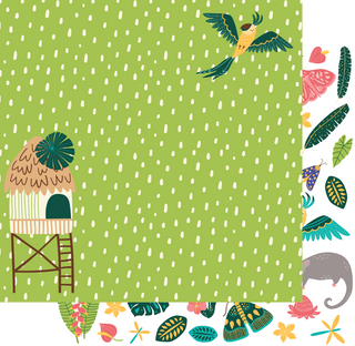 Uniquely Creative - Rainforest Retreat Wilderness 12 x 12 Double Side Paper - Scrap Of Your Life 