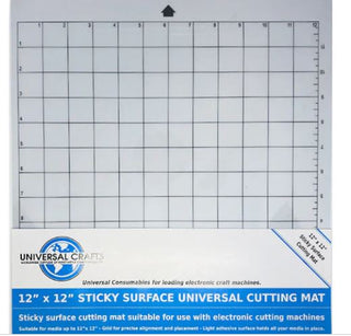 Universal Crafts - 12"x12 Sticky Surface Universal Cutting Mat - Scrap Of Your Life 