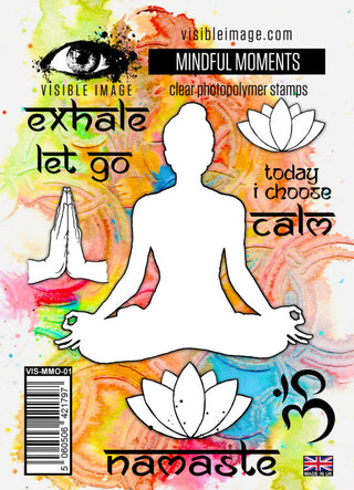 Visible Image Acrylic Stamp Mindful Moments - Scrap Of Your Life 