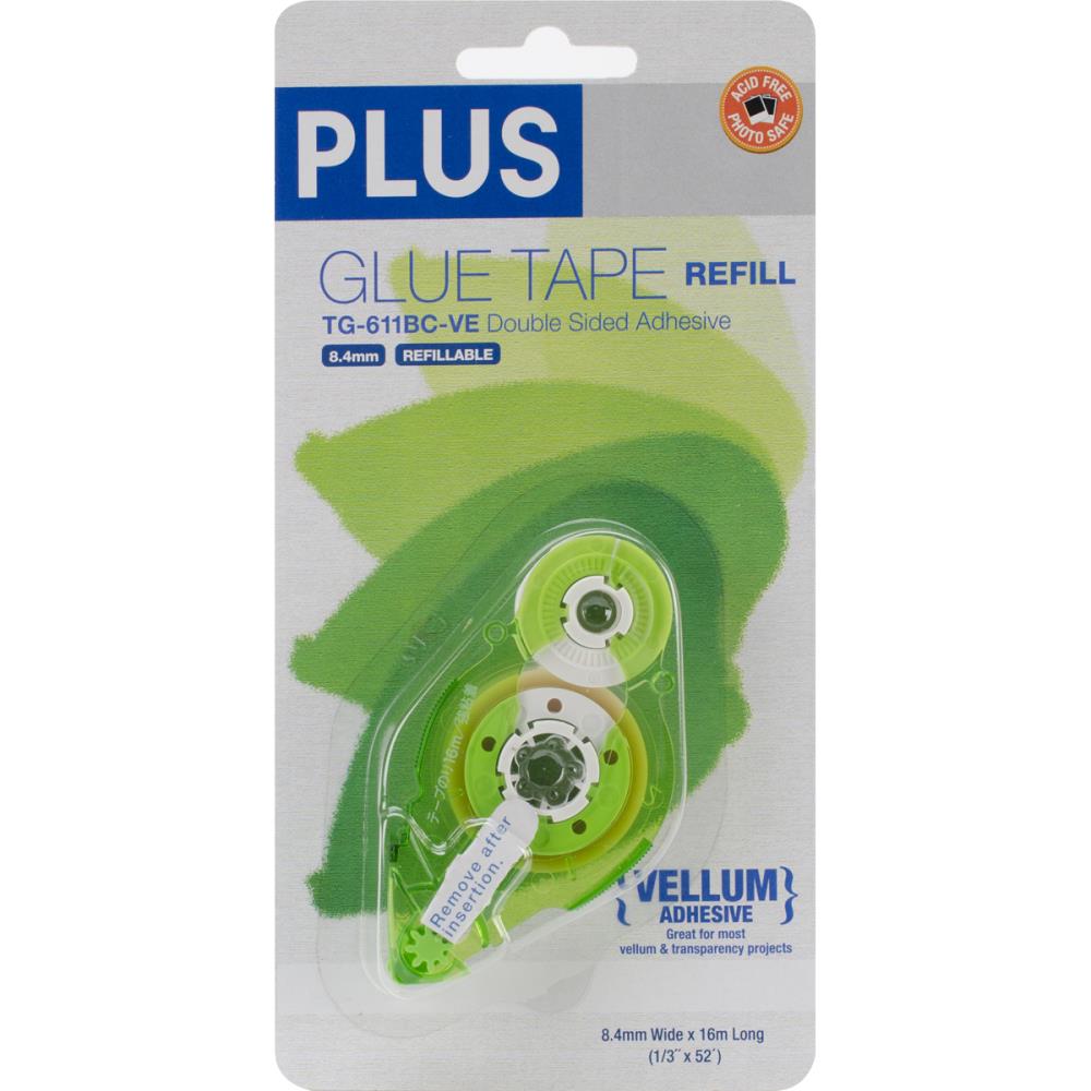 Plus  Permanent Vellum Glue Tape Refill - Scrap Of Your Life 