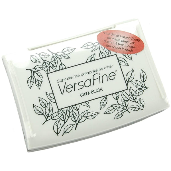 VersaFine Pigment Ink Pad - Onyx Black - Scrap Of Your Life 