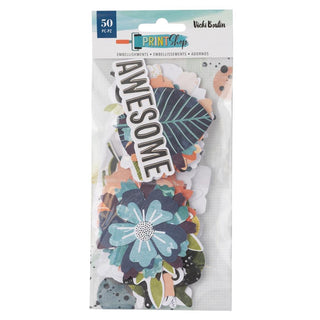 Vicki Boutin - Print Shop  Ephemera - Floral - Scrap Of Your Life 