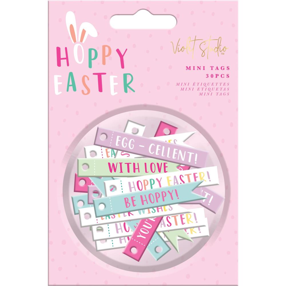 Violet Studio - Hoppy Easter - Mini Tags - Scrap Of Your Life 