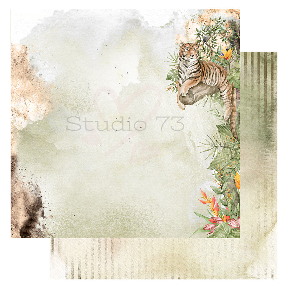 Studio 73 - Walk On The Wildside Collection Paper #1 - Scrap Of Your Life 