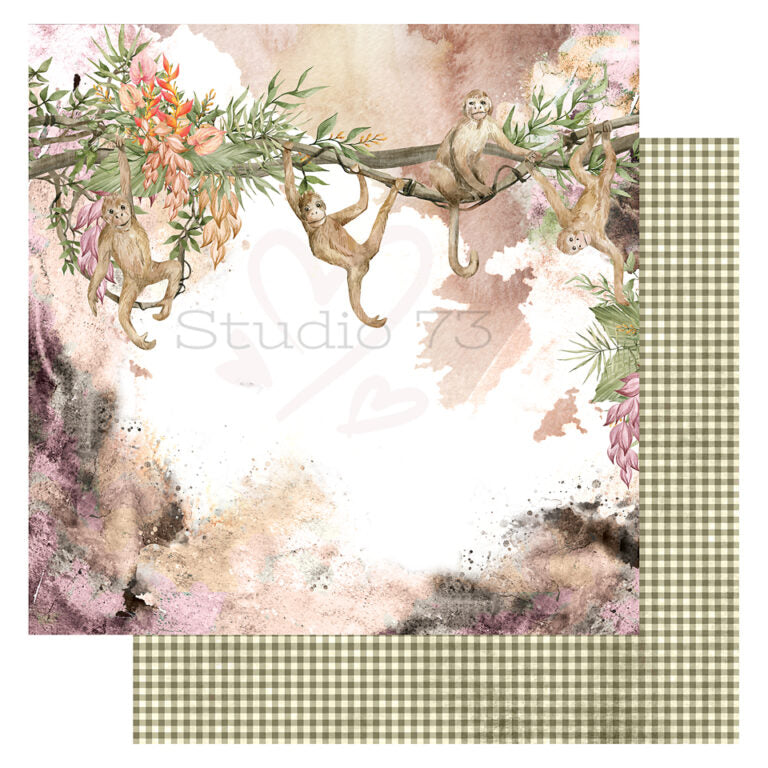 Studio 73 - Walk On The Wildside Collection Paper #3 - Scrap Of Your Life 