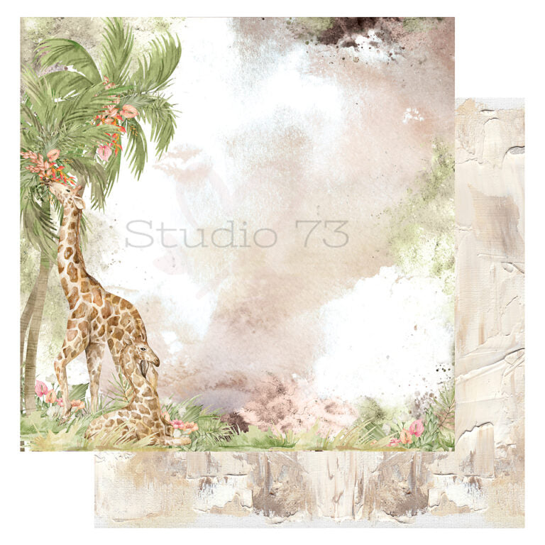 Studio 73 - Walk On The Wildside Collection Paper #4 - Scrap Of Your Life 