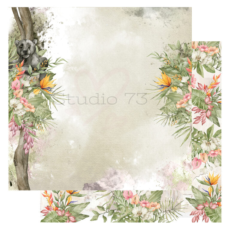 Studio 73 - Walk On The Wildside Collection Paper #5 - Scrap Of Your Life 