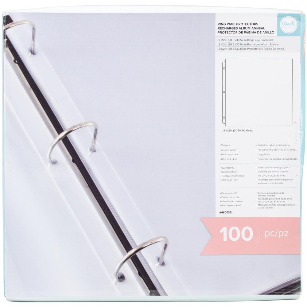  R Memory Keepers - Classic Page Protectors 12"X12"