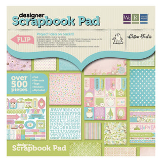 We R Memory Keepers 12" x 12" Paper Pad Cotton Tail - Scrap Of Your Life 