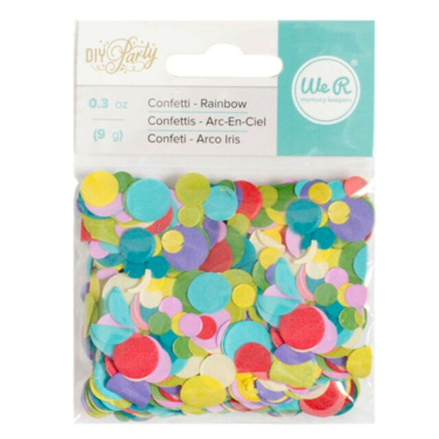 We R Memory Keepers - Rainbow Confetti - Scrap Of Your Life 