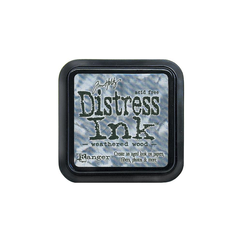 Ranger Ink - Tim Holtz - Distress Ink Pad Weathered Wood - Scrap Of Your Life 