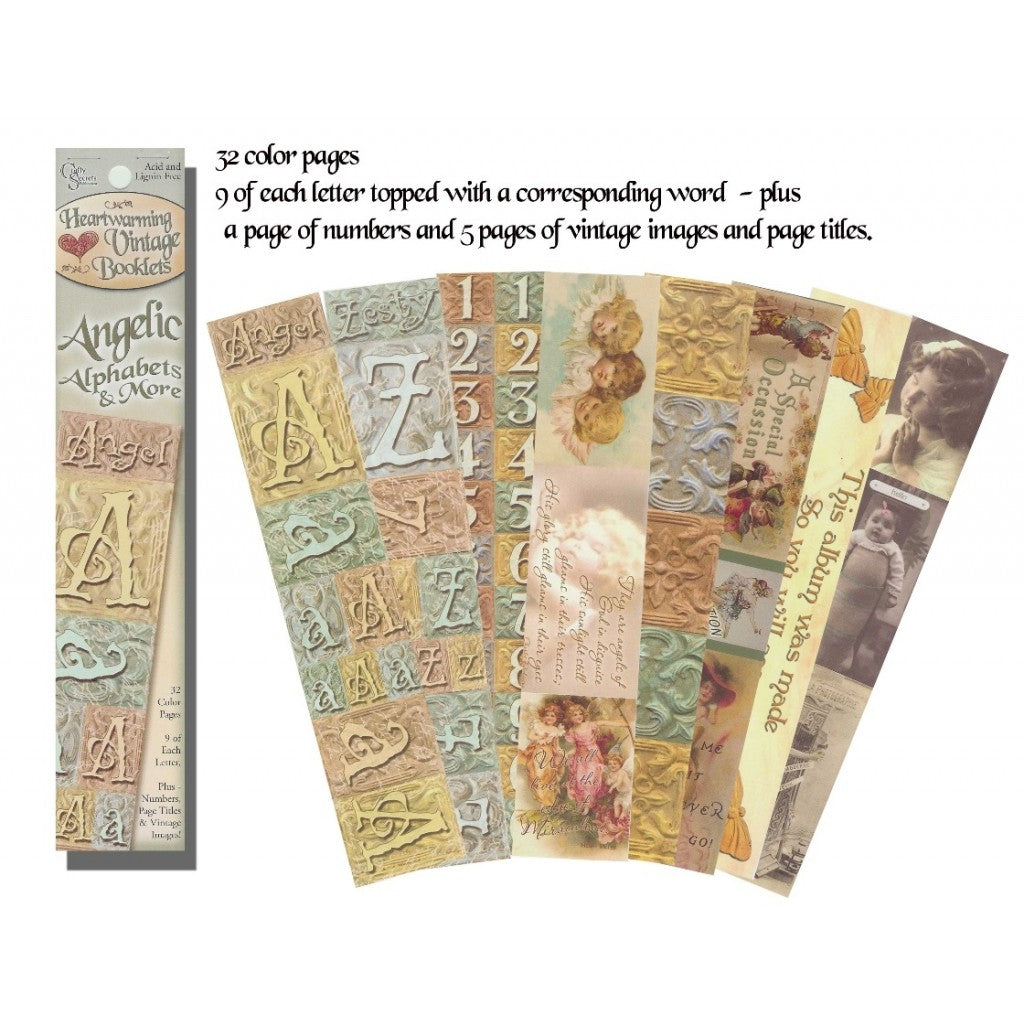 Crafty Secrets - Angelic Alphabets & More - Scrap Of Your Life 
