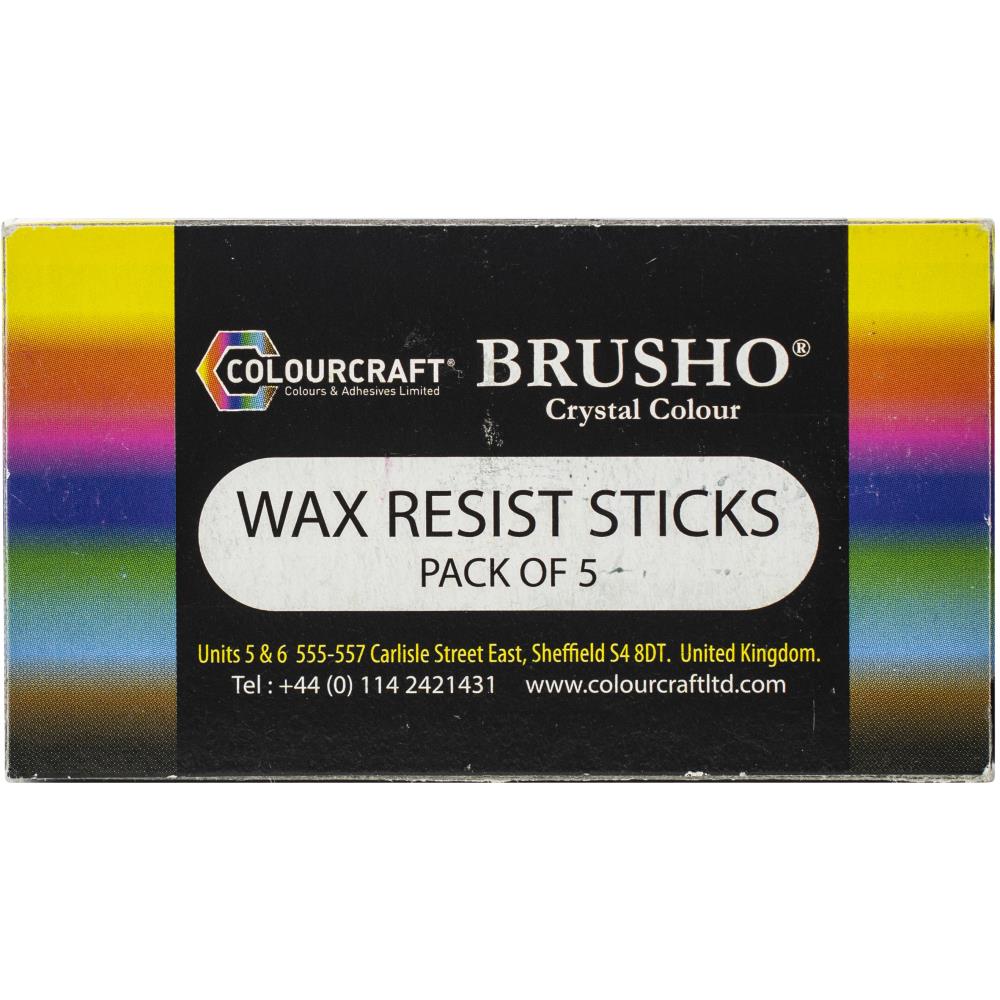 Brusho Wax Resist Sticks - Scrap Of Your Life 