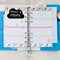 Websters Pages - Color Crush Collection - Personal Planner Binder - Sky - Scrap Of Your Life 