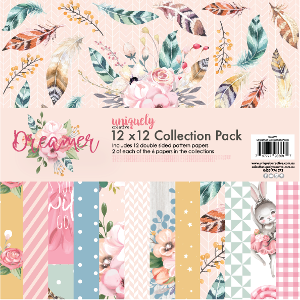 Uniquely Creative - Dreamer - Collection Pack 12" x 12" - Scrap Of Your Life 