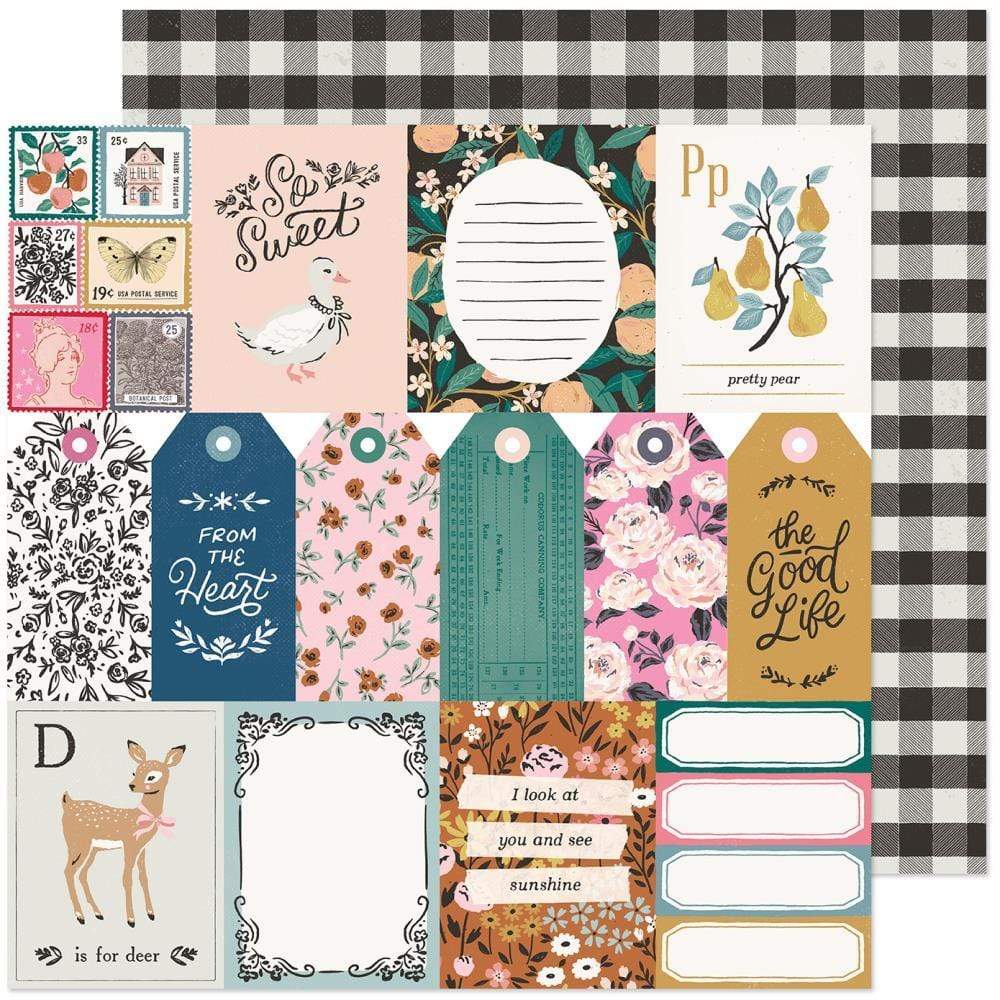 Maggie Holmes - Marigold - Double-Sided Cardstock 12"X12" The Good Life - Scrap Of Your Life 