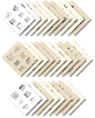 Hot Off The Press Definitions and Words Ephemera - Scrap Of Your Life 