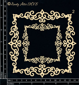 Dusty Attic Fancy Frames - Scrap Of Your Life 