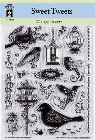 HOTP Acrylic Stamp Sweet Tweets - Scrap Of Your Life 