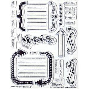 HOTP Acrylic Stamp Set Journalling - Scrap Of Your Life 