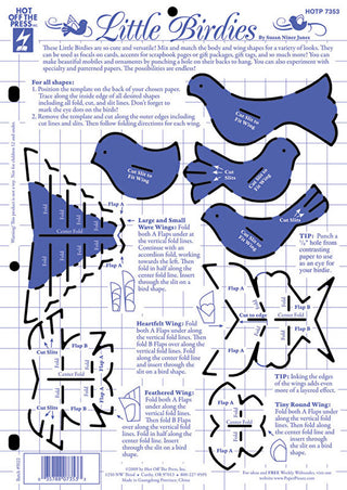 HOTP - Template - Little Birdie - Scrap Of Your Life 